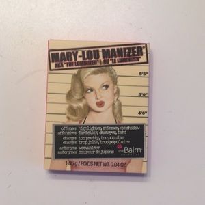 Mary Lou-Manizer small sample from the Balm